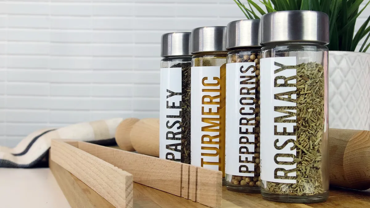 Spice Jar Packaging Design