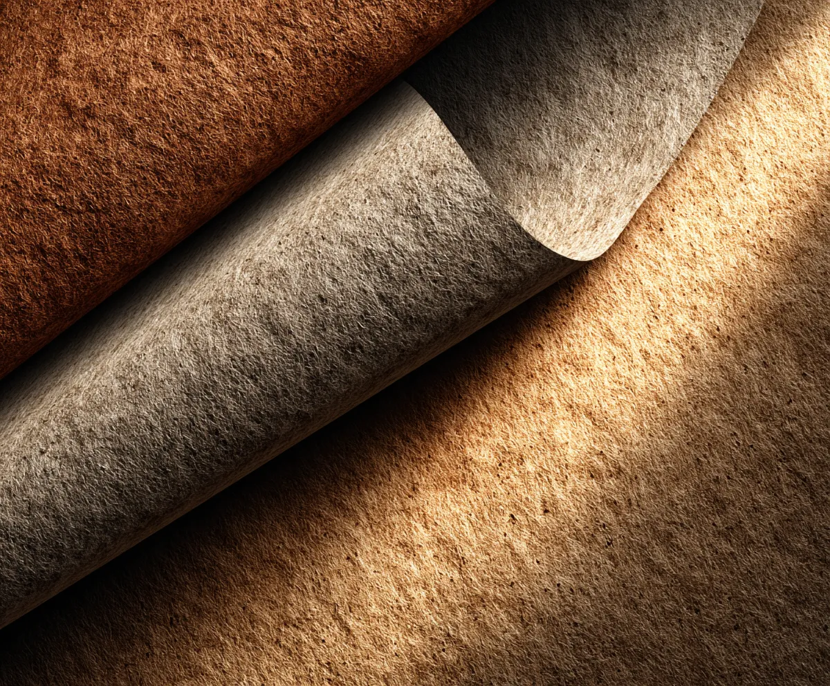 Kraft paper samples