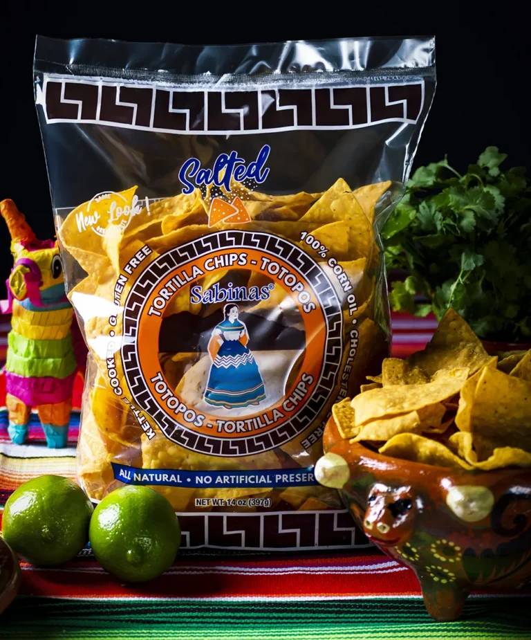Sabina's Tortilla Salted Chips Plastic Bag Flexible Packaging by ForeFront Packaging Solutions